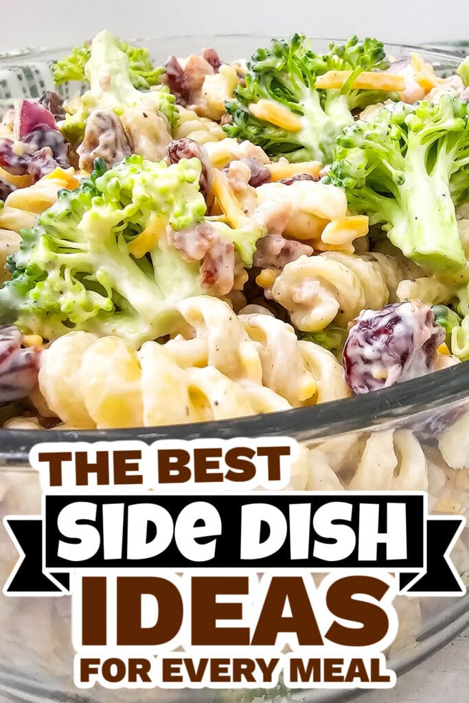 side dish ideas - Broccoli Pasta Salad copy