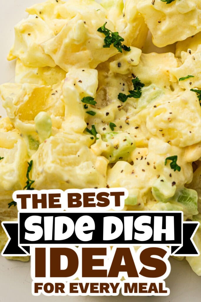 side dish ideas - Classic American Potato Salad copy