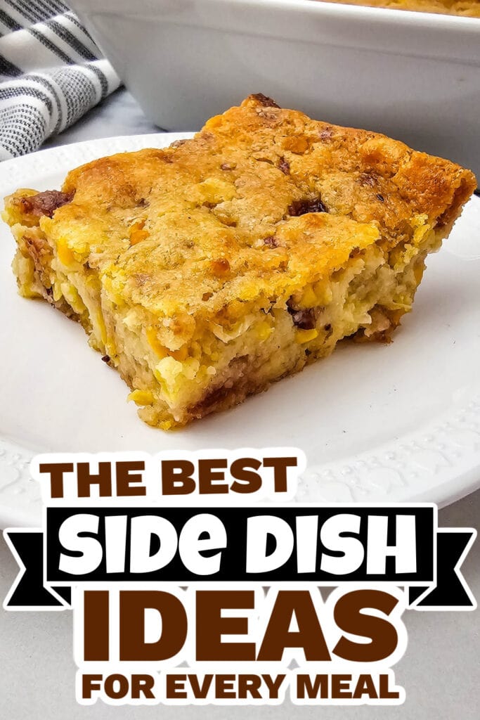 side dish ideas - Cranberry Cornbread Casserole copy