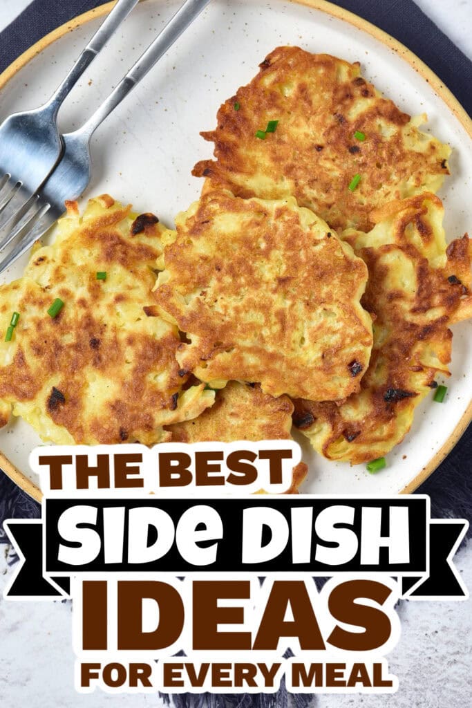 side dish ideas - Crispy Potato Latkes copy
