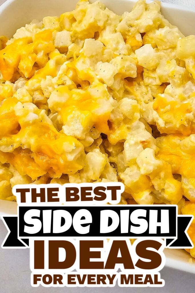 side dish ideas - Crockpot Creamy and Cheesy Potatoes copy