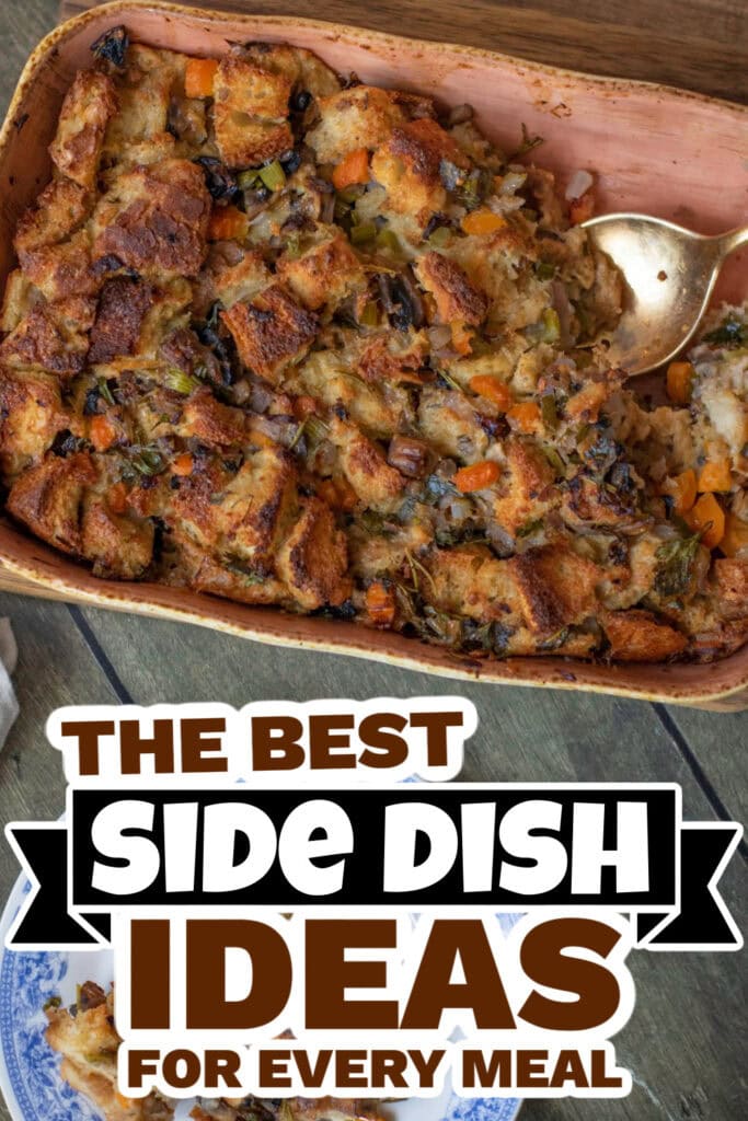 side dish ideas - Herb and Vegetable Stuffing copy