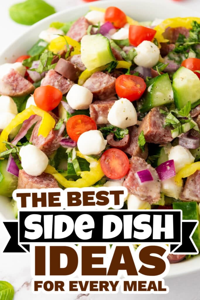 side dish ideas - Italian Chopped Salad copy