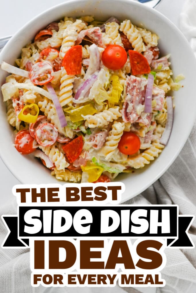 side dish ideas - Italian Grinder Pasta Salad