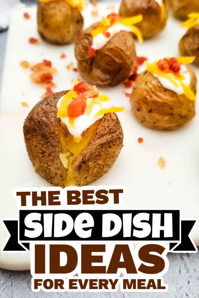 side dish ideas - Loaded Mini Baked Potato Bites copy