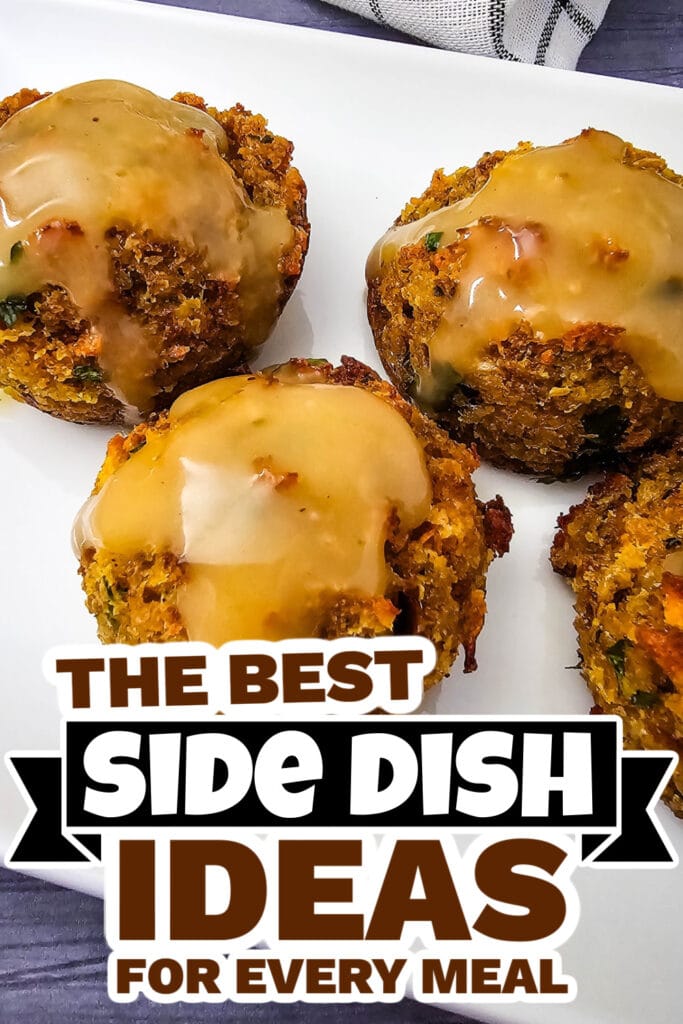side dish ideas - Stuffing Muffin Tin Bites copy