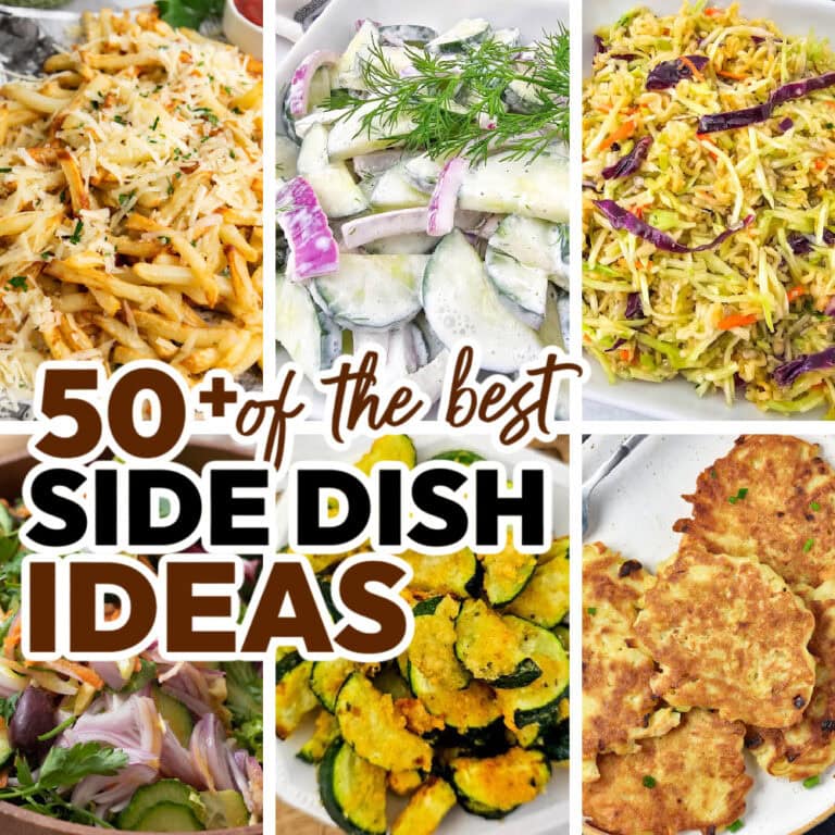 side dish recipes featured image