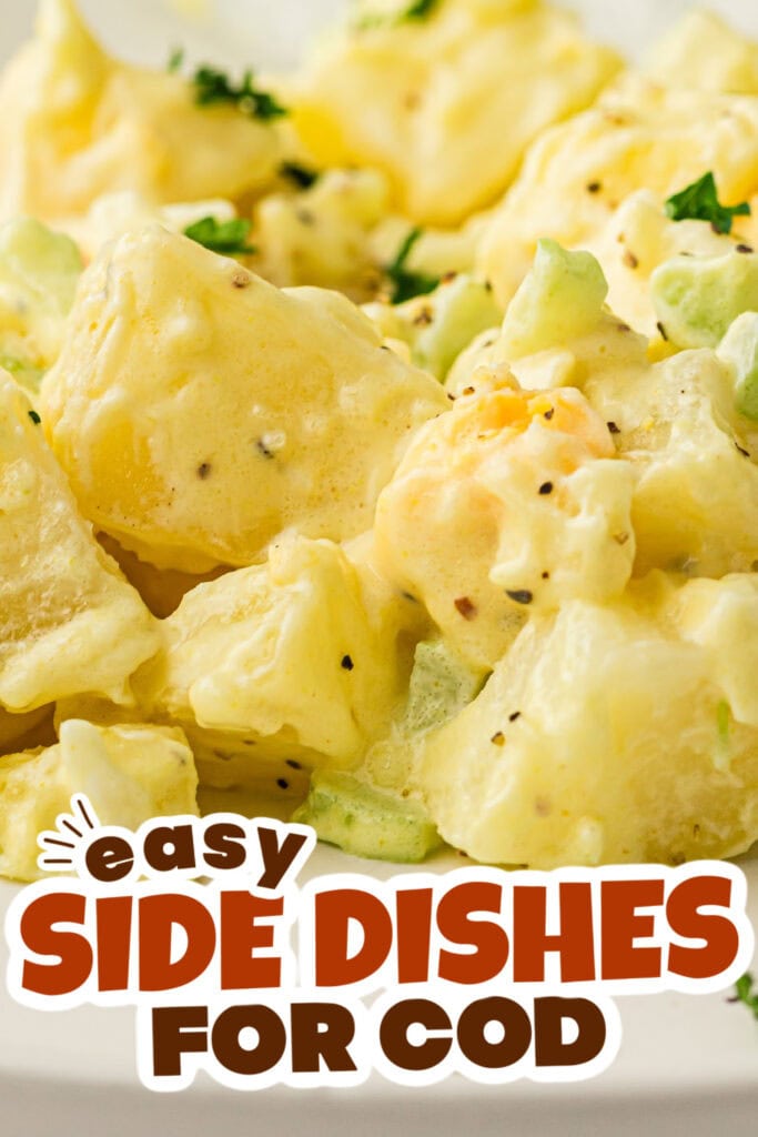 side dishes for cod - Classic American Potato Salad copy 2