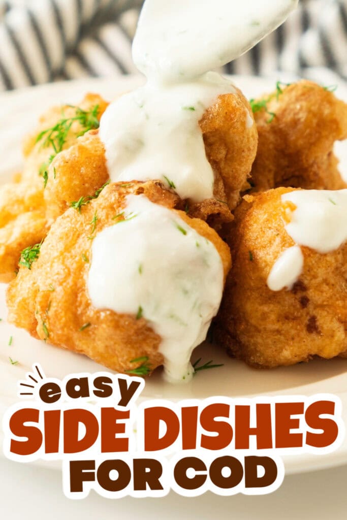 side dishes for cod - Crispy Cauliflower Bites copy