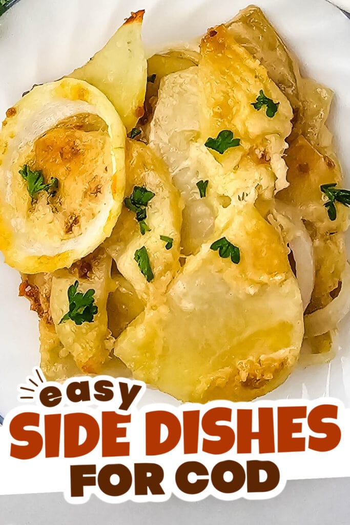 side dishes for cod - French Onion Potato Bake copy