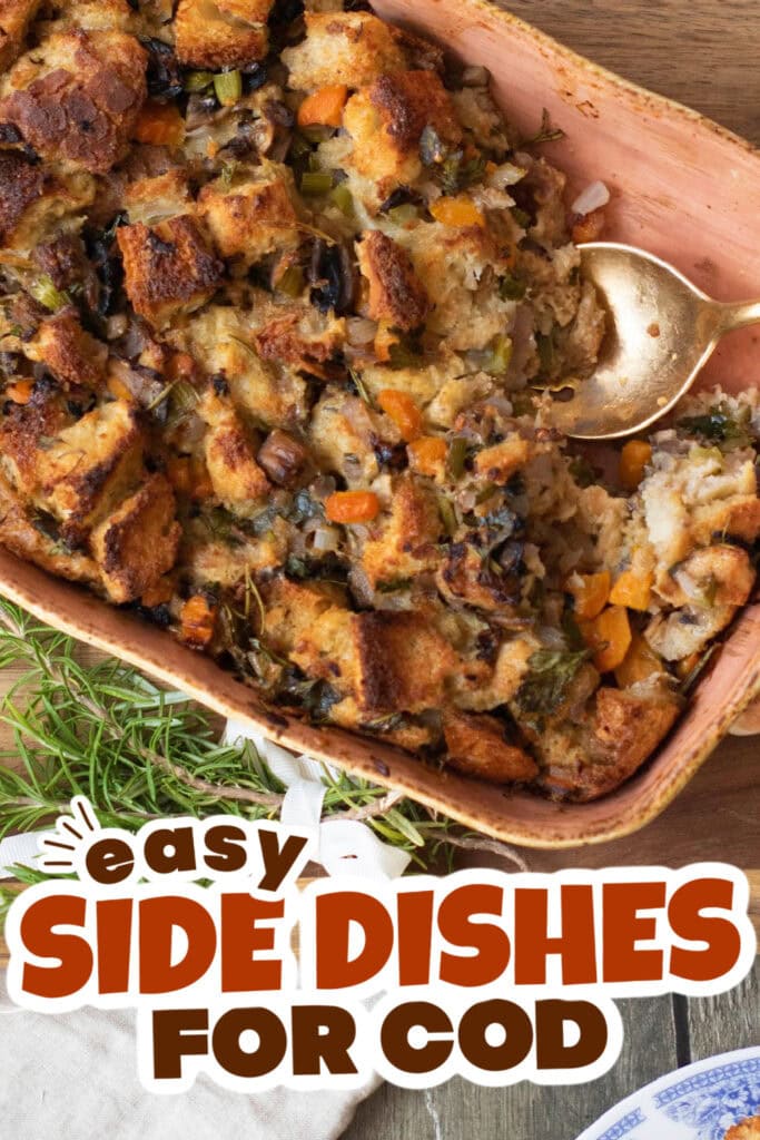 side dishes for cod - Herb and Vegetable Stuffing copy
