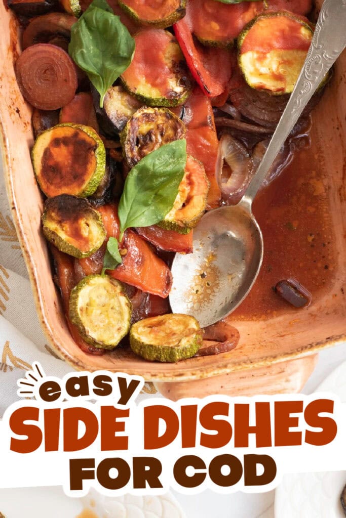side dishes for cod - Oven-Baked Ratatouille Casserole copy