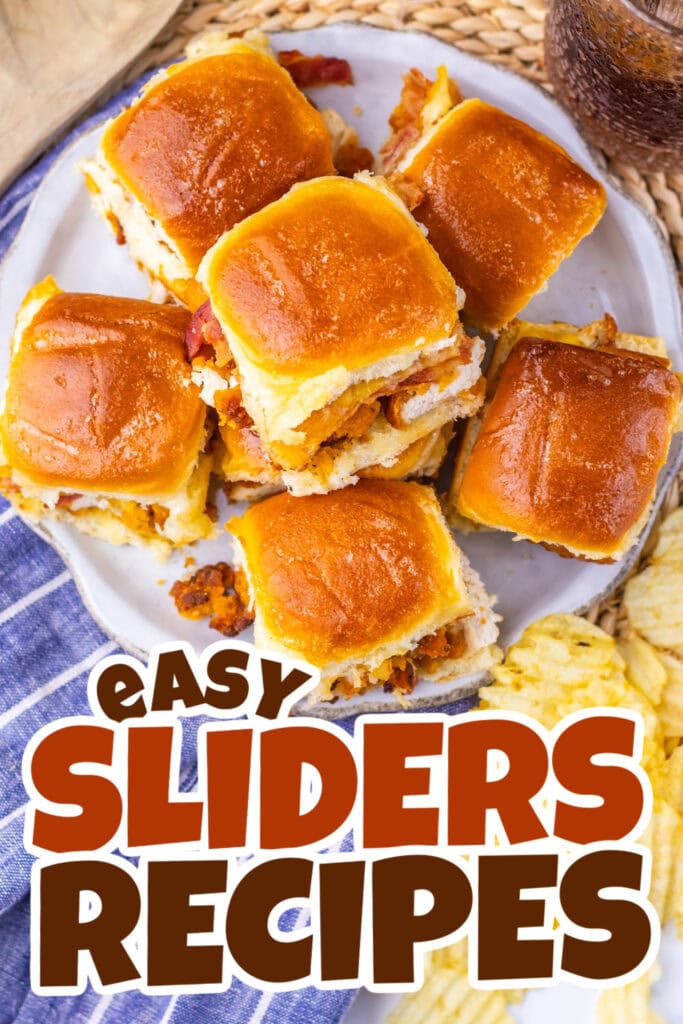 sliders recipes - Maple Butter Chicken Bacon Sliders