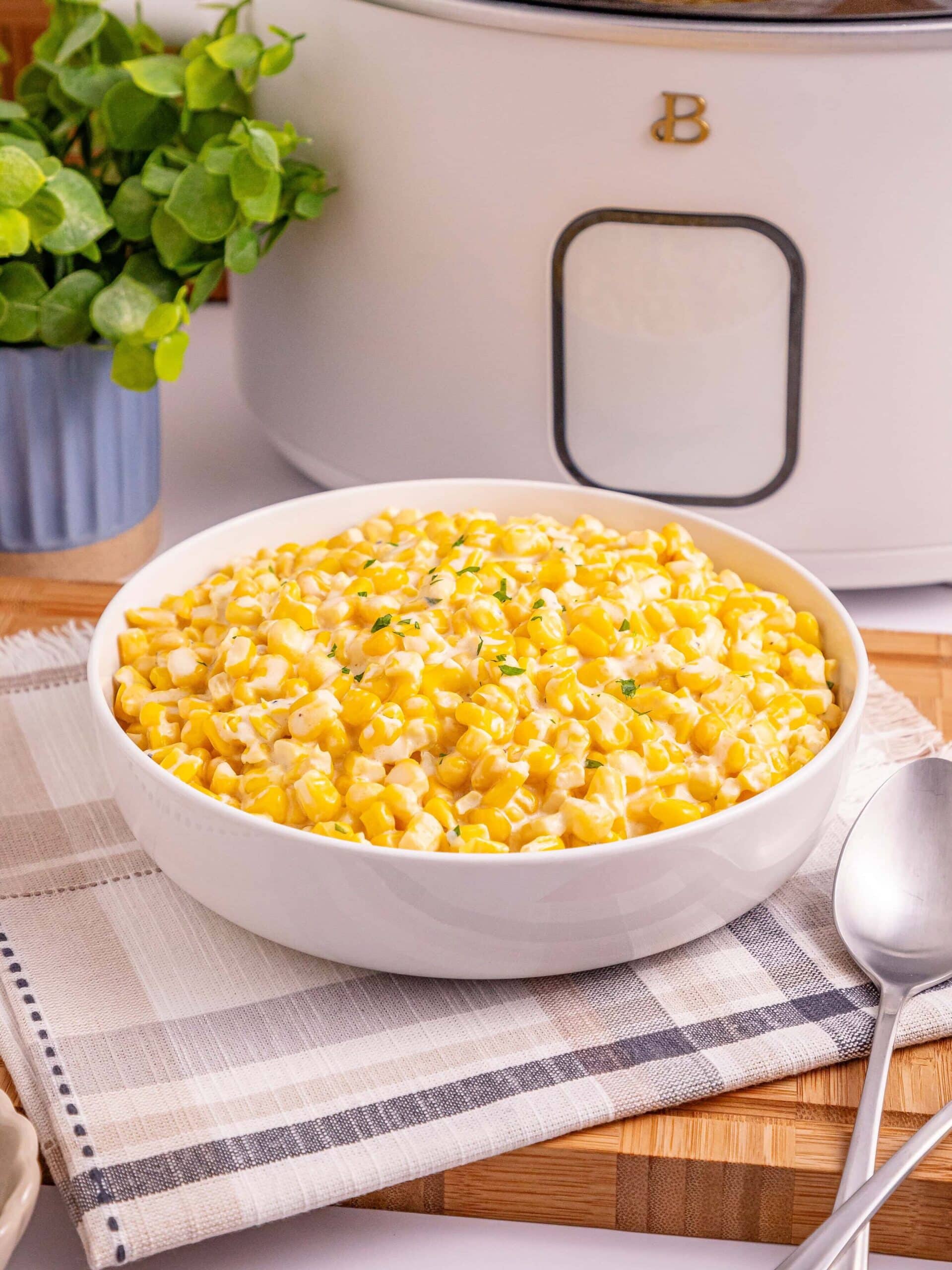 Slow Cooker Creamed Corn