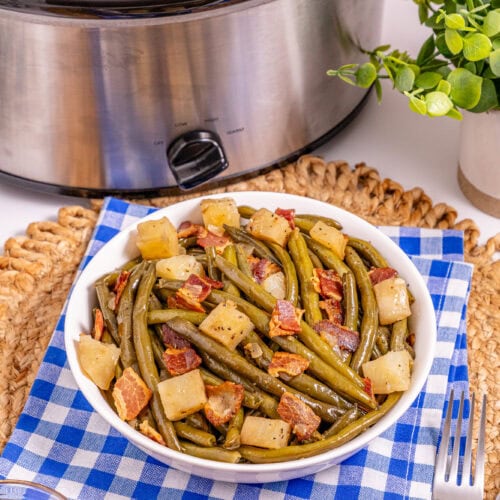 Slow Cooker Southern Green Beans