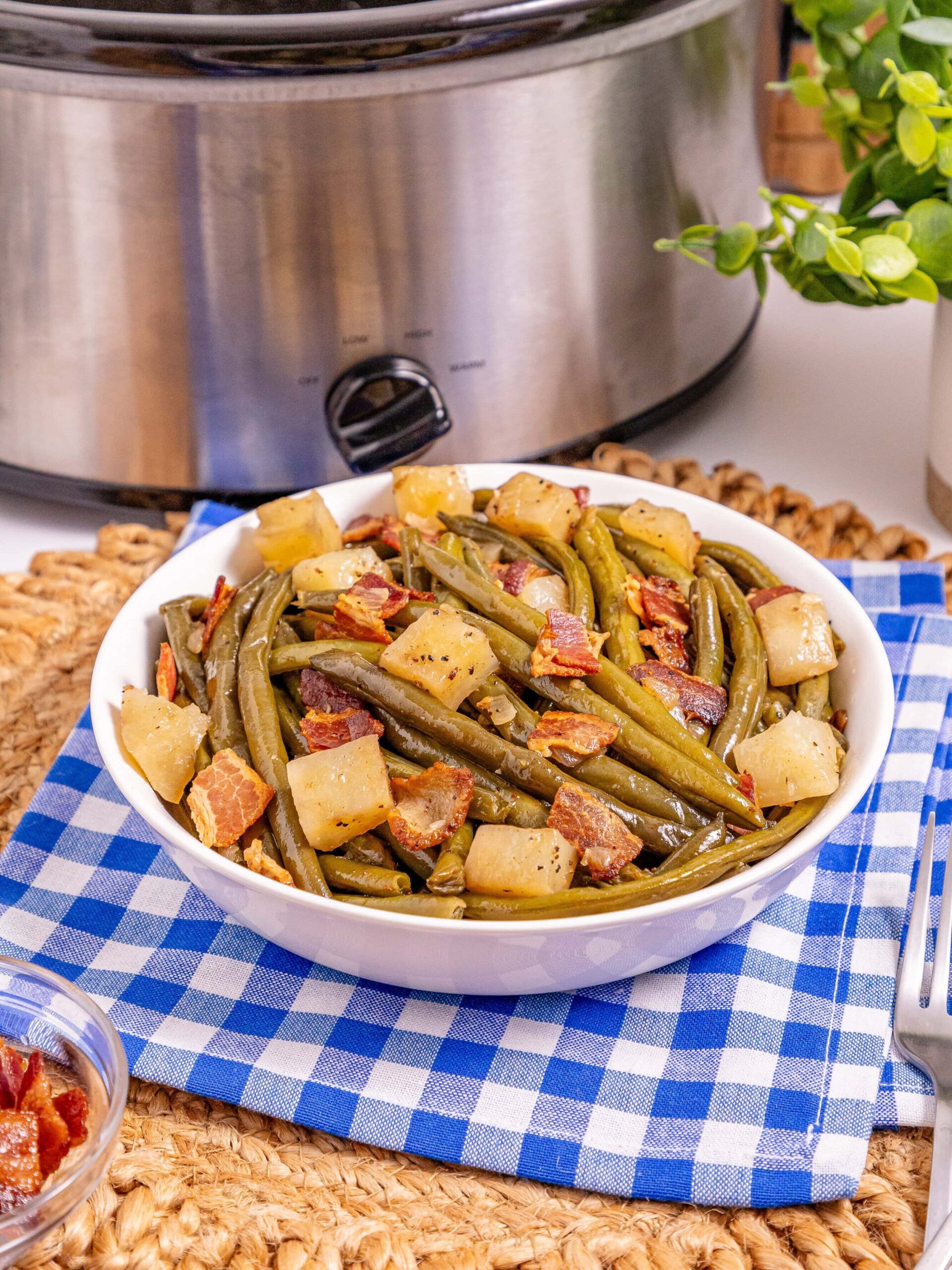 Slow Cooker Southern Green Beans