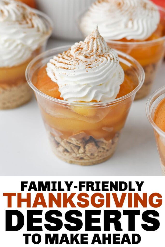 thanksgiving desserts - Apple Pie in a Cup copy