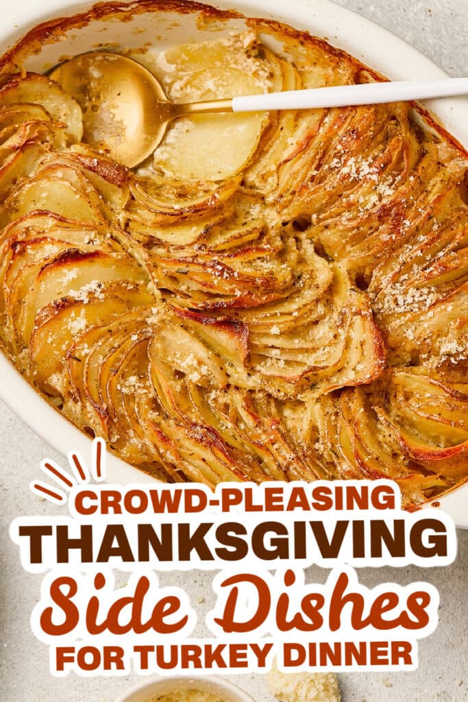 thanksgiving side dish recipes - Creamy Scalloped Potatoes copy