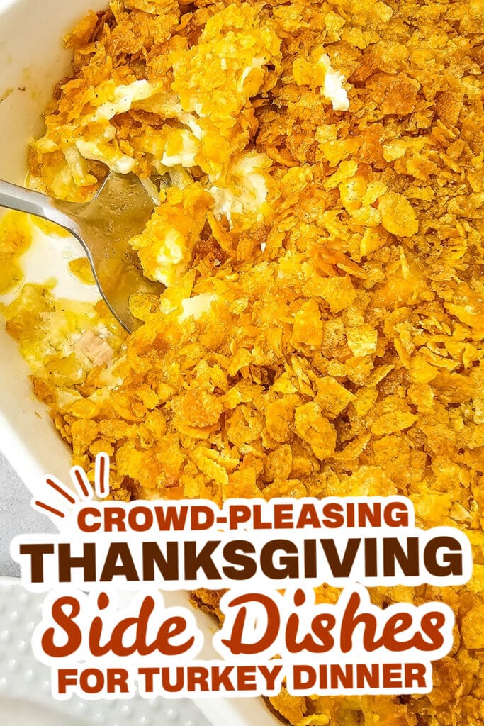 thanksgiving side dish recipes - Golden and Cheesy Party Potatoes copy