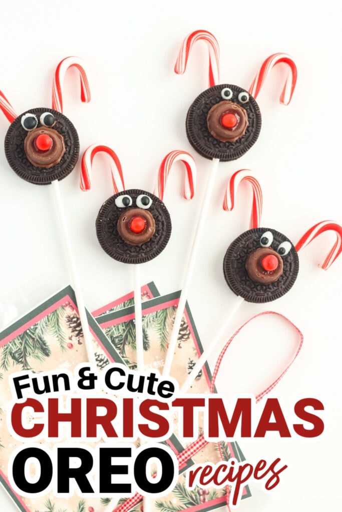 Christmas Oreo Recipe-Reindeer Oreo Pops