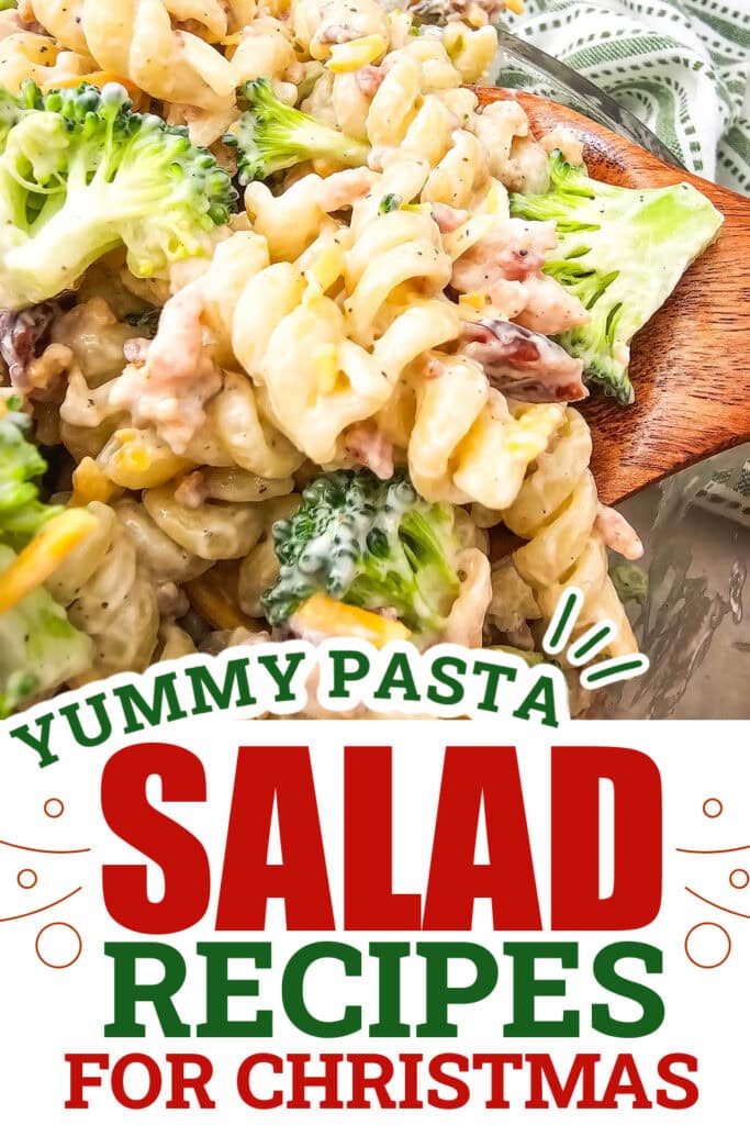 Christmas Pasta Salad - Broccoli Pasta Salad copy