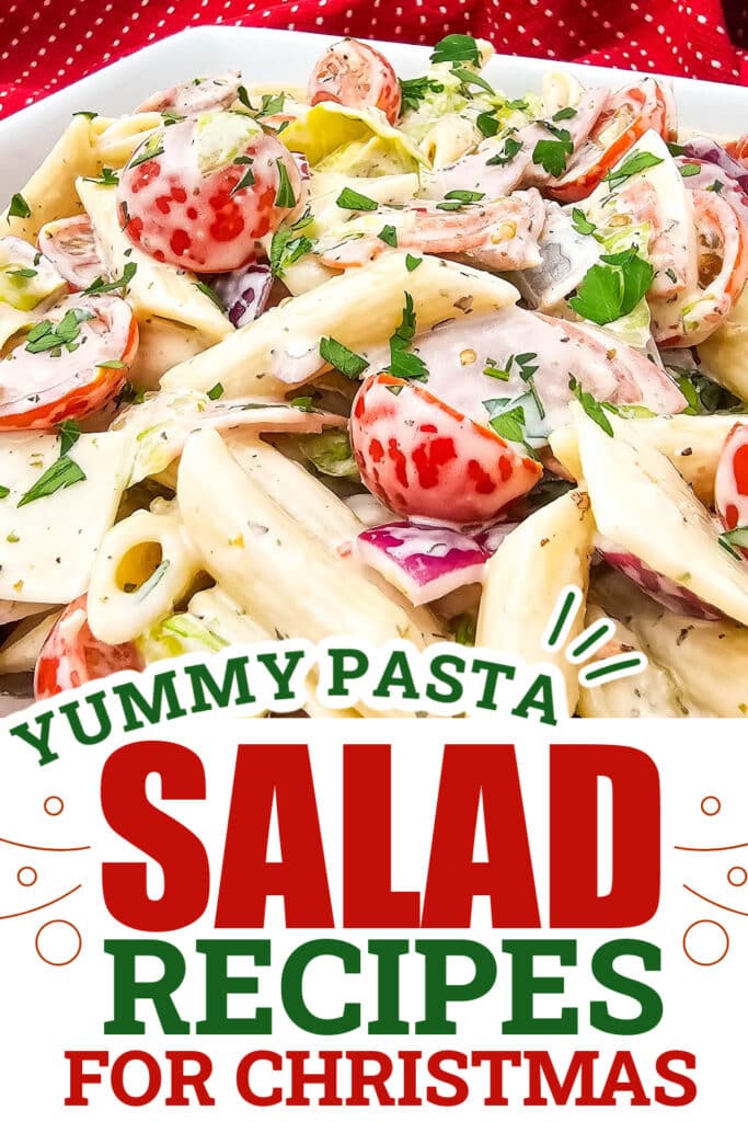 Christmas Pasta Salad - Italian Hoagie Pasta Salad copy