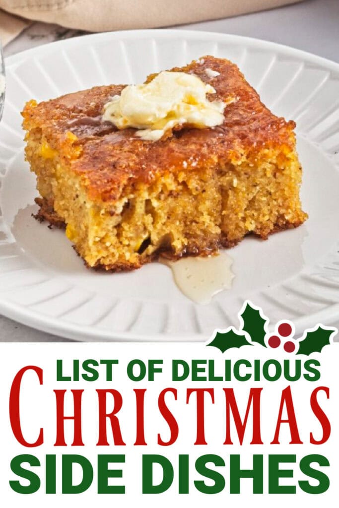 Christmas Side Dishes - Brown Butter Skillet Cornbread