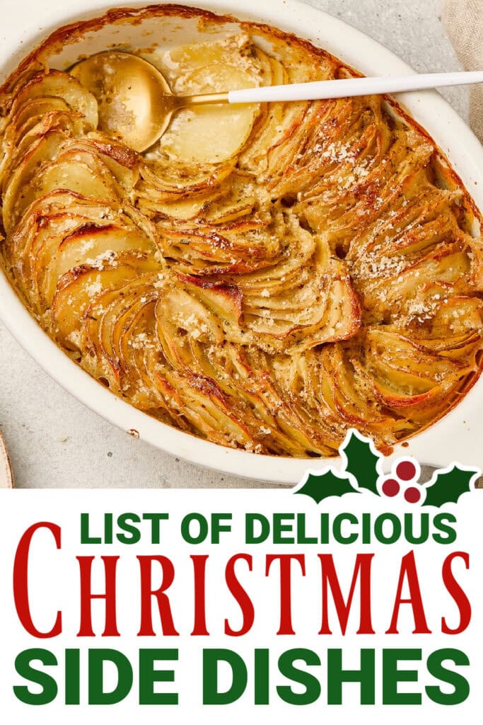 Christmas Side Dishes - Creamy Scalloped Potatoes