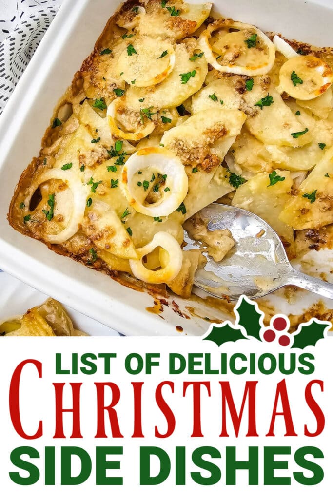 Christmas Side Dishes - French Onion Potato Bake copy