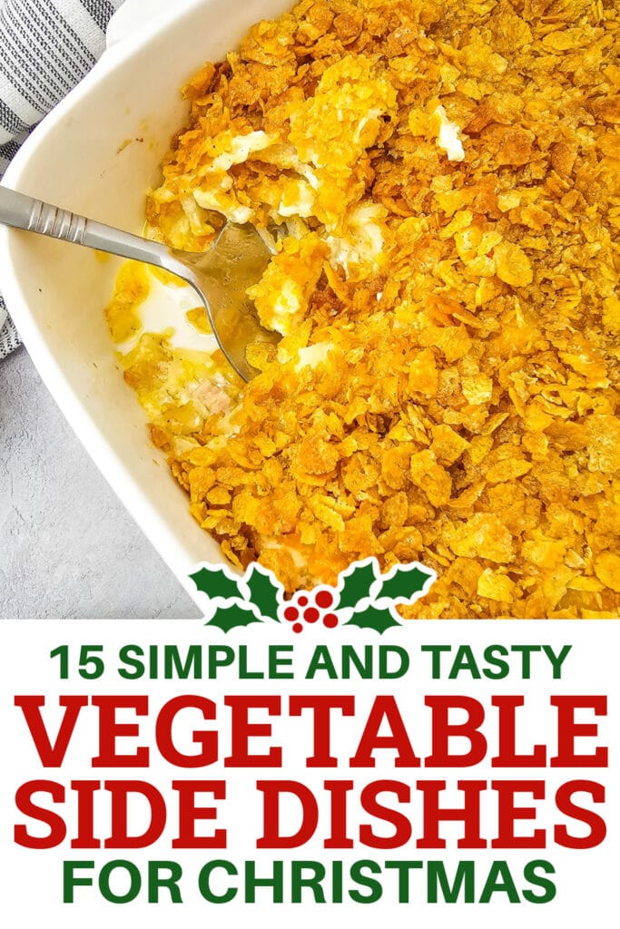 Christmas Vegetable Sides - cheesy party potatoes copy