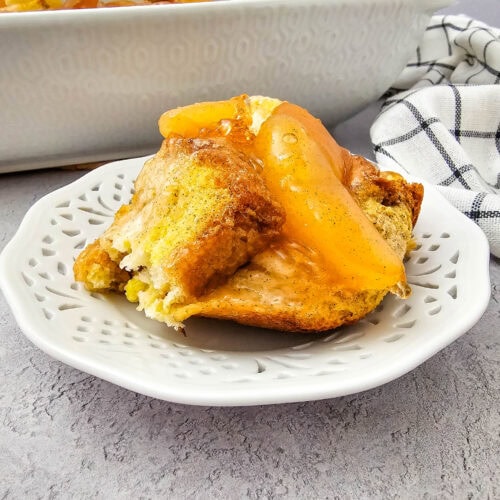 Cinnamon Apple French Toast Casserole