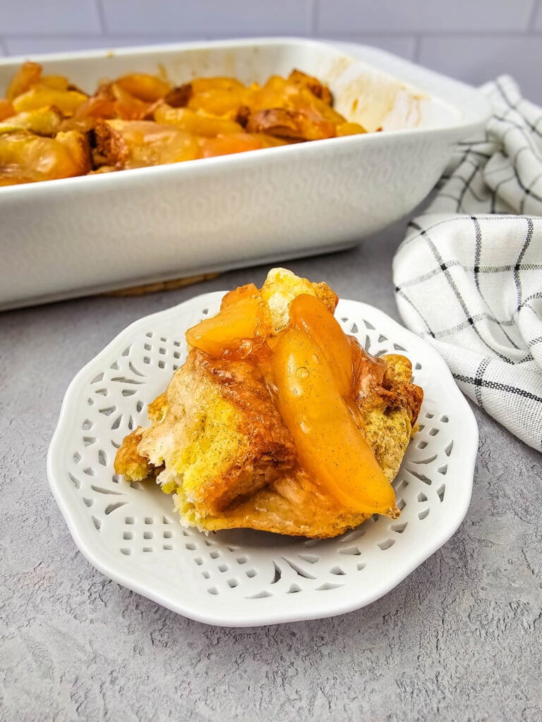 Cinnamon Apple French Toast Casserole