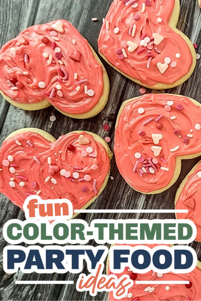 Color Party Food Ideas-Copycat Lofthouse Sugar Cookies