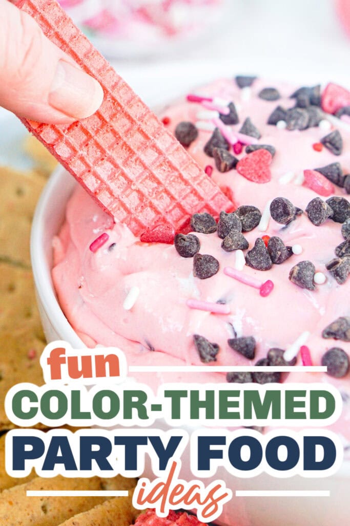 Color Party Food Ideas-Pink Booty Dip