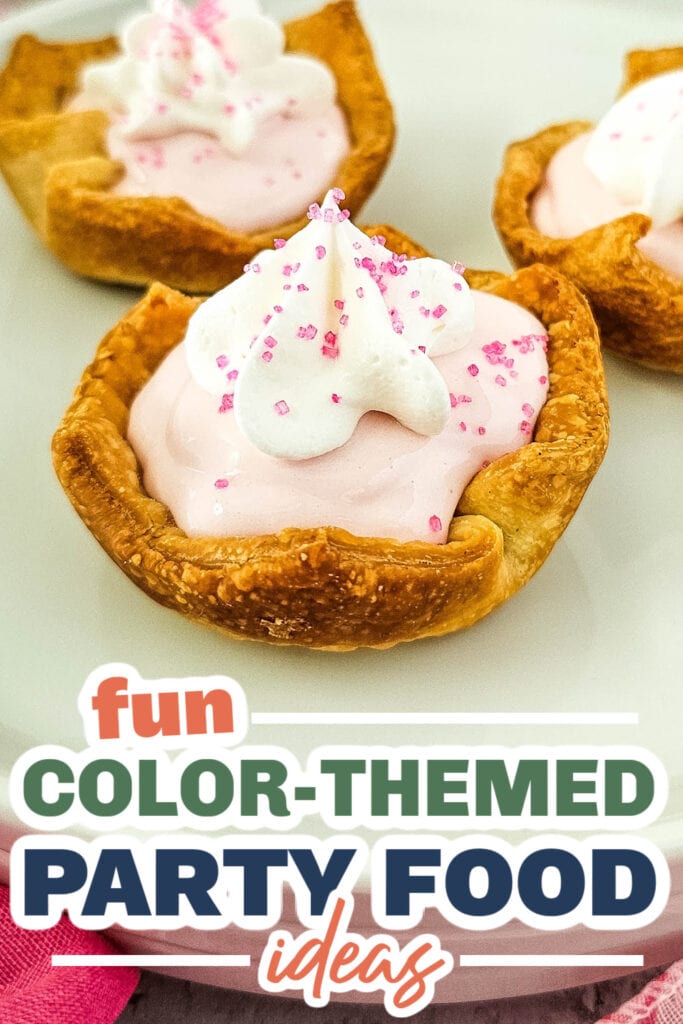 Color Party Food Ideas-Pink Lemonade Pie Bites