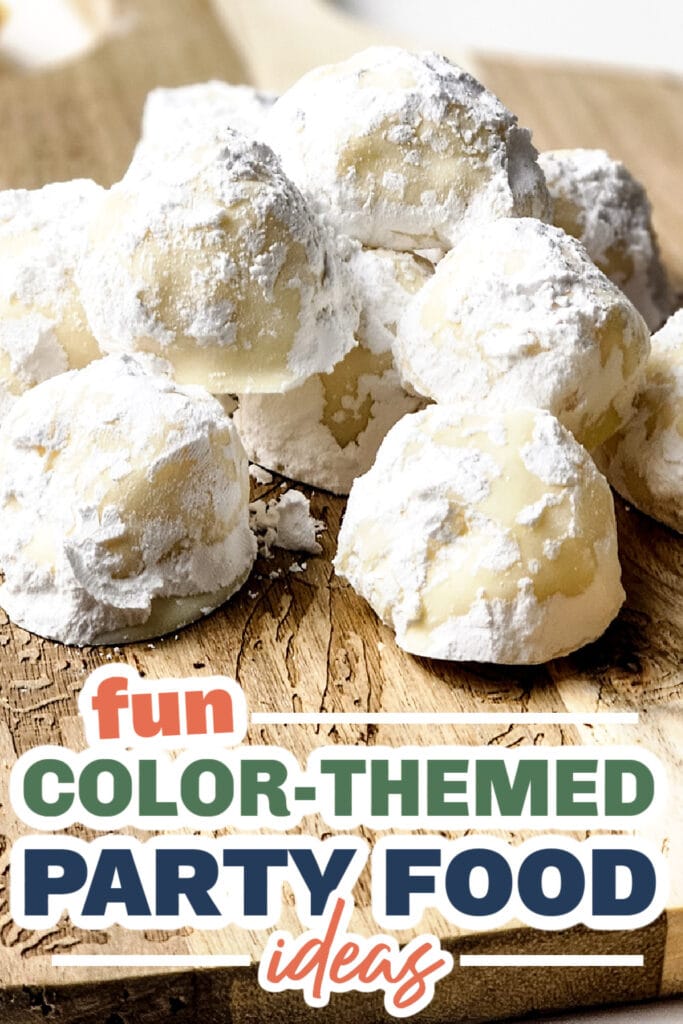 Color Party Food Ideas-Sweet Lemon Bar Truffles