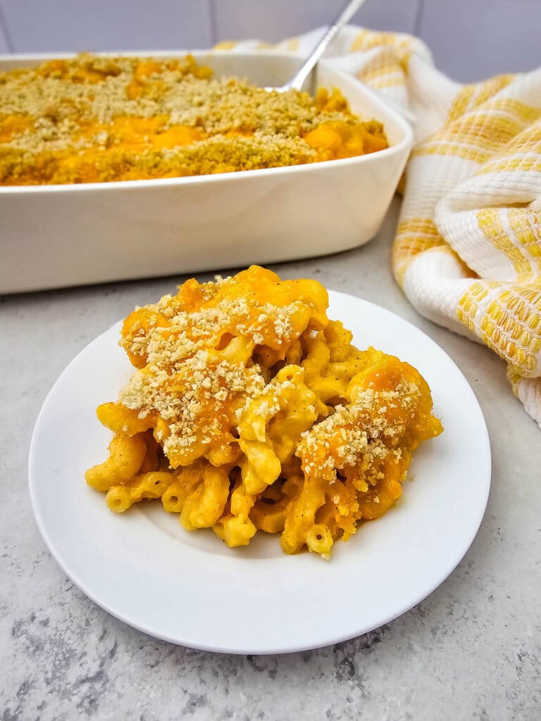 Crab Mac and Cheese Process Photo