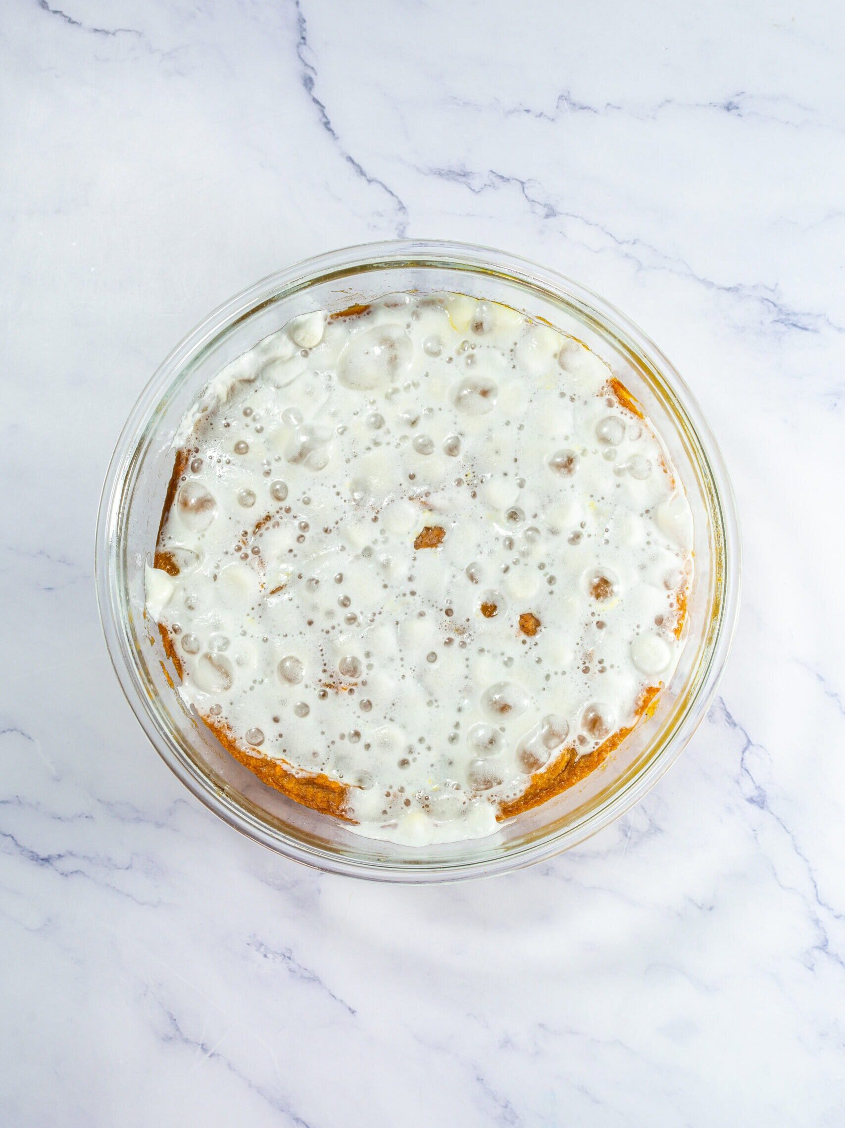 Sweet Potato Casserole Side Dish Process Photo