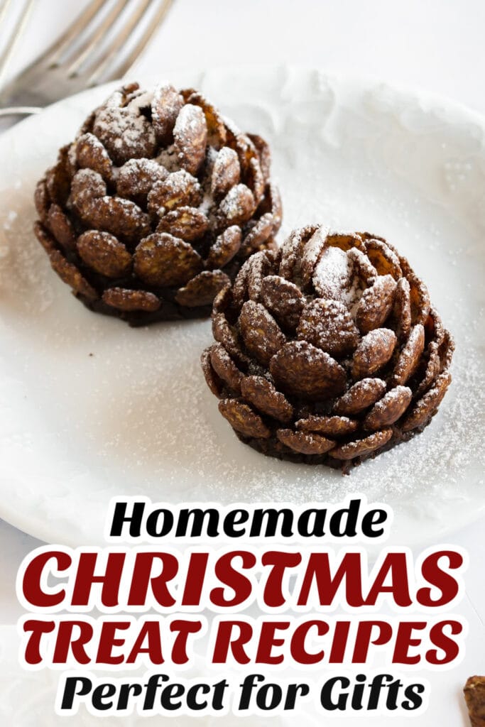 Gifting Christmas Treats-Christmas Edible Chocolate Pine Cones