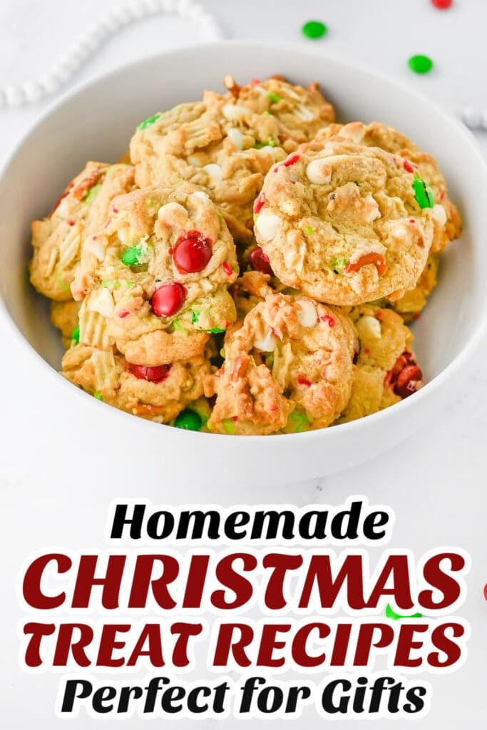 Gifting Christmas Treats-Christmas Kitchen Sink Cookies