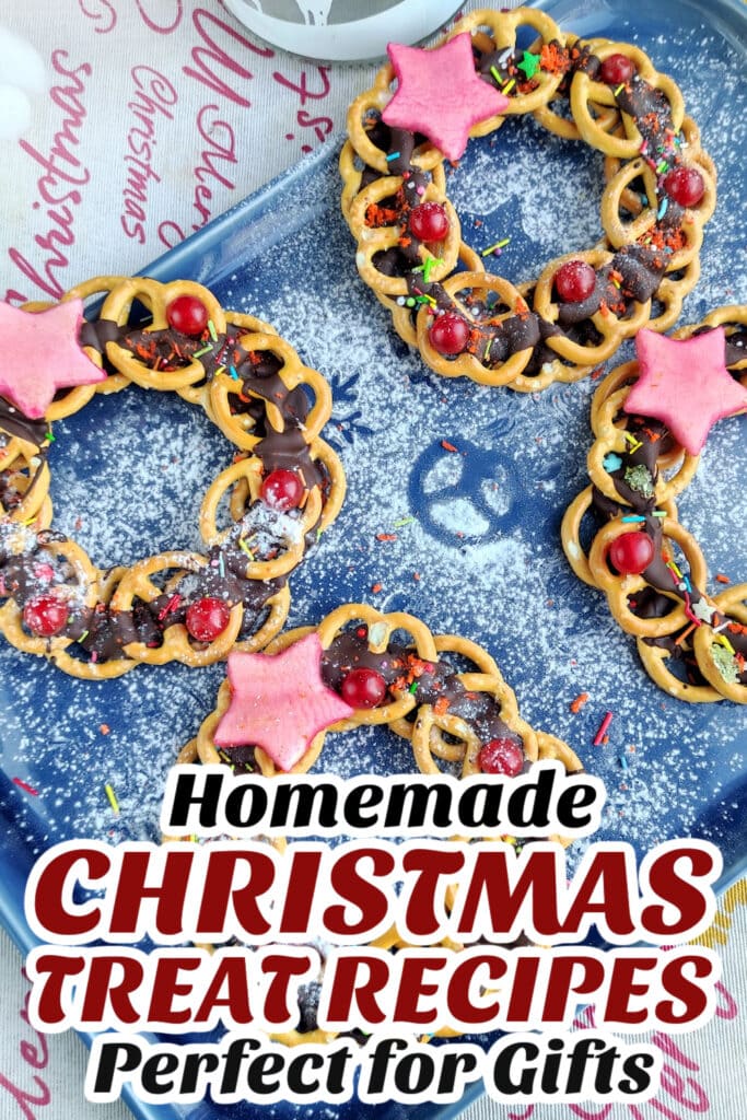 Gifting Christmas Treats- Christmas Wreath