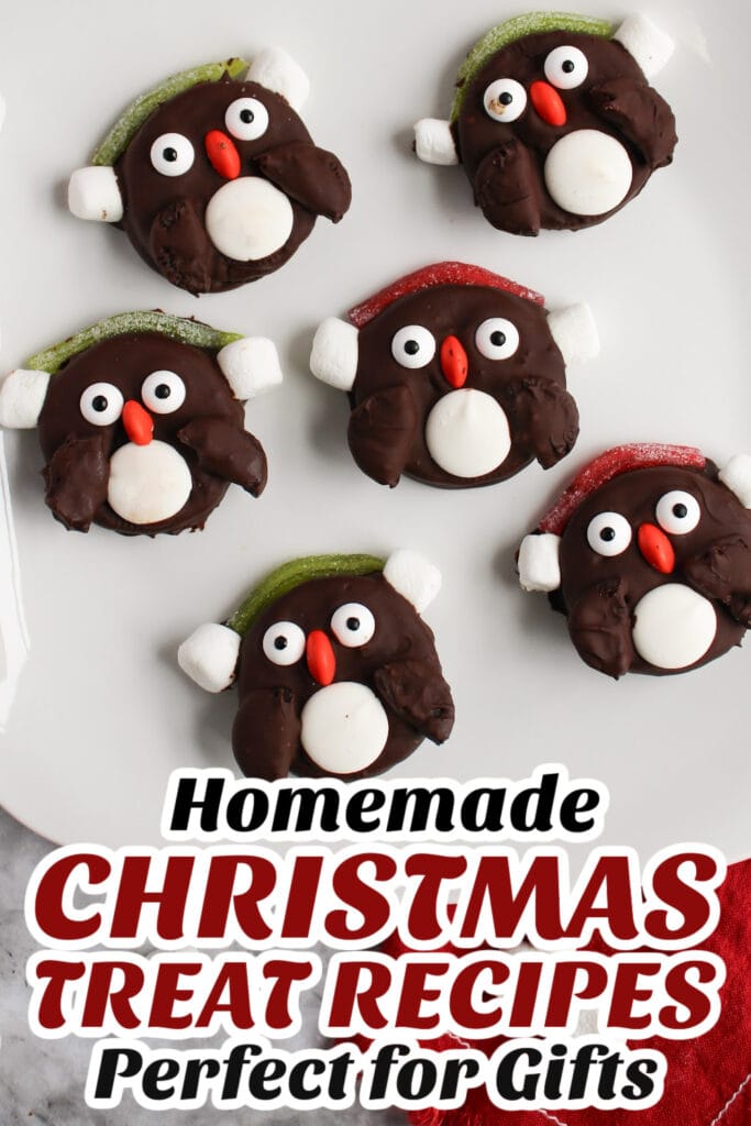 Gifting Christmas Treats-Winter Penguin Oreos