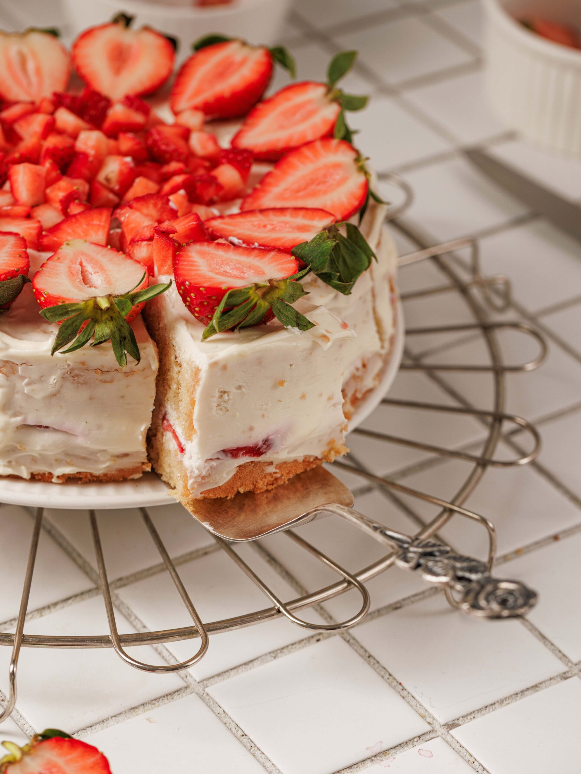 Strawberry Shortcake Layer Cake