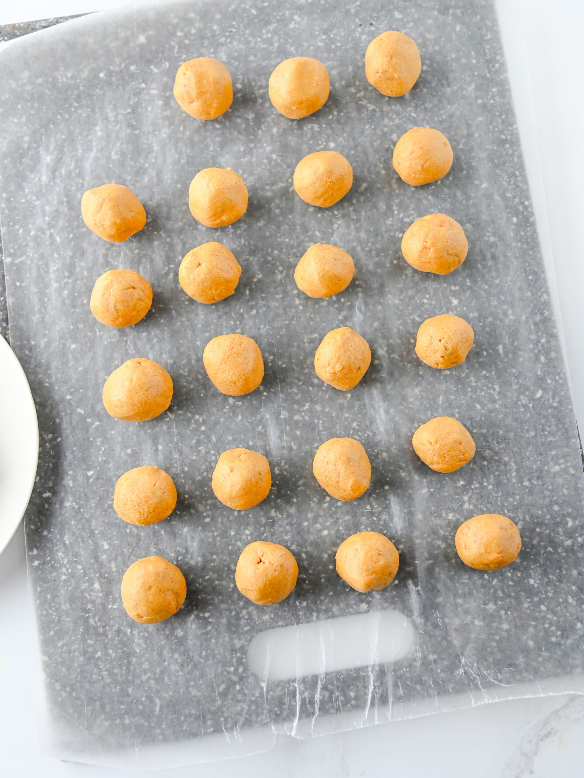 Butterfinger Peanut Butter Balls Process Photo