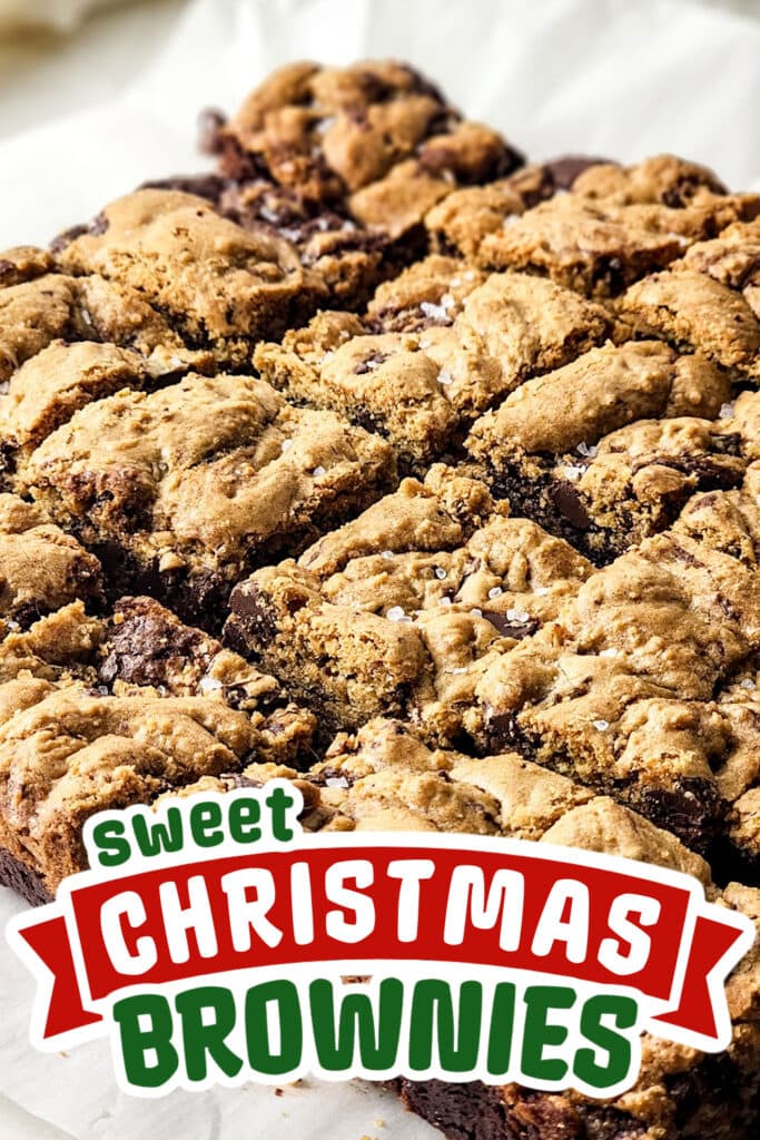 christmas brownies - Brookies Bliss copy