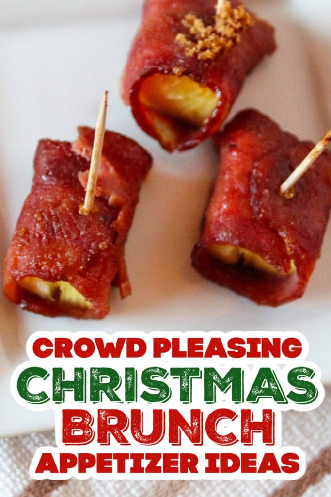 christmas brunch appetizer - Bacon-Wrapped Pineapple copy