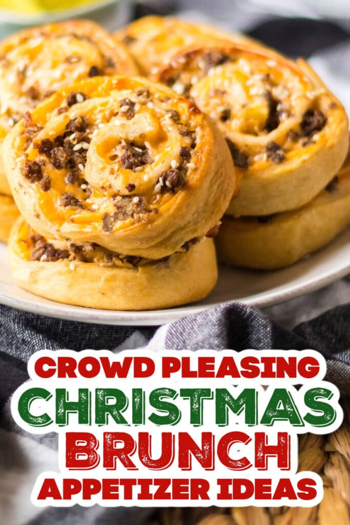 christmas brunch appetizer - Big Mac Pinwheels copy