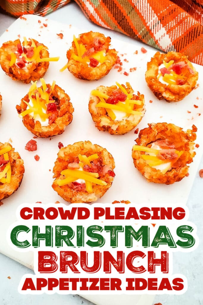 christmas brunch appetizer - Loaded Tater Cups copy