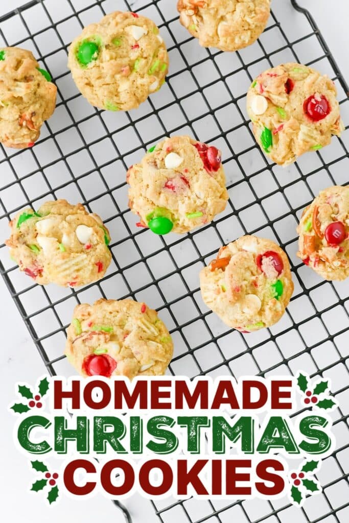 christmas cookies - Christmas Kitchen Sink Cookies