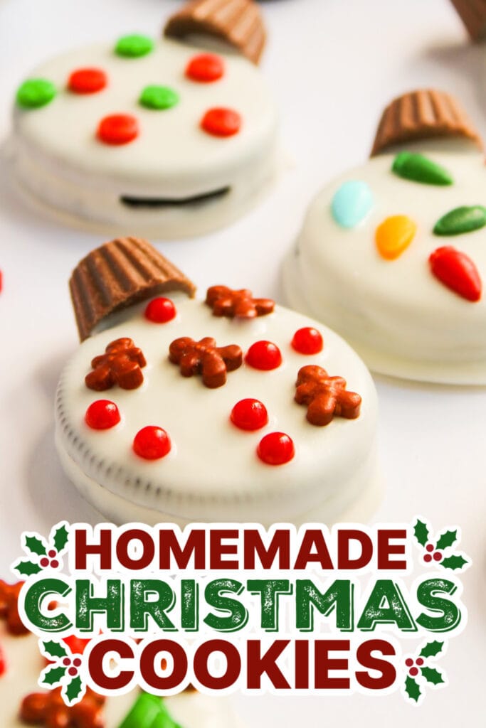 christmas cookies -Christmas Ornament Oreos